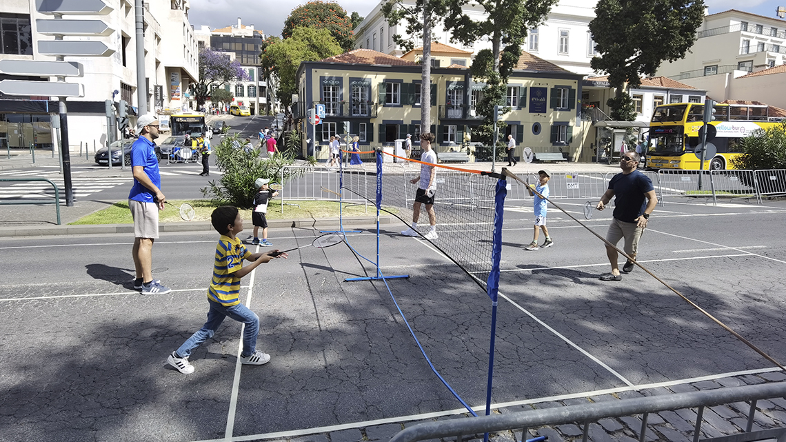 Badminton regional marca presença nas atividades lúdico-desportivas das comemorações dos 50 Anos do 25 de Abril