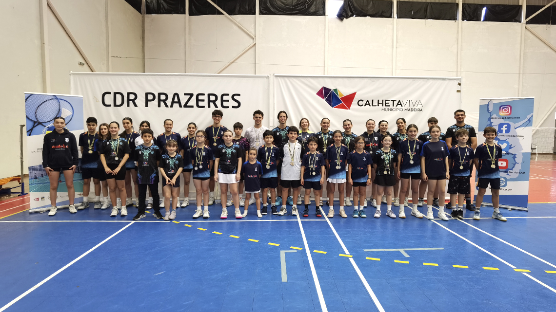 CDR Prazeres acolhe com sucesso o 2.º Torneio de Clubes de Não Seniores