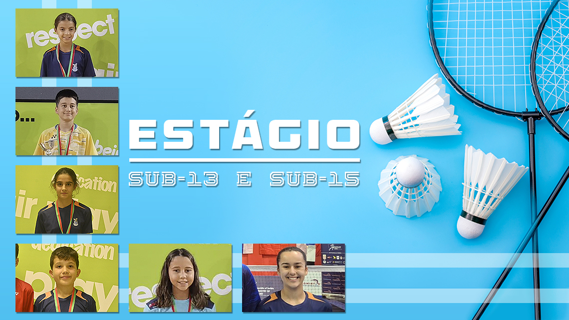 Estágio das Seleções Nacionais de Sub-13 e Sub-15 - Pares c/ treinador especialista Diemo Ruhnow