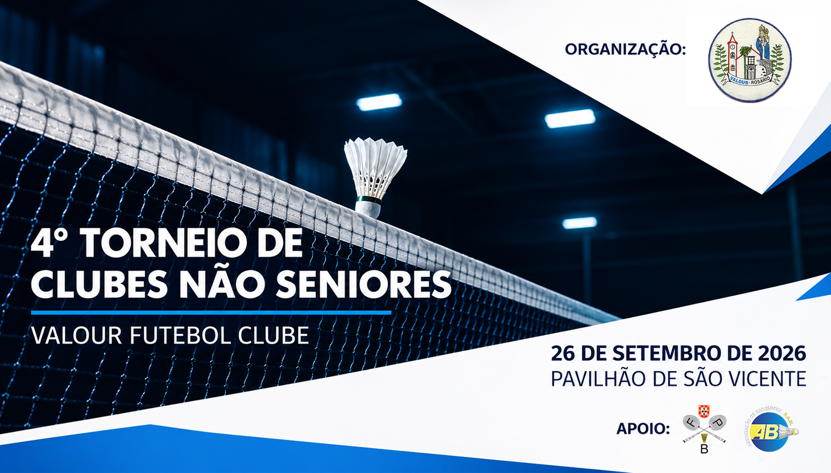 4.º Torneio de Clubes Não Seniores Época 2026
